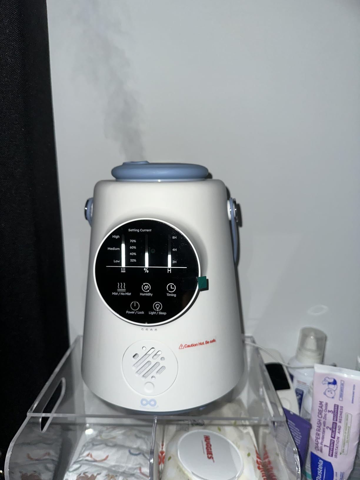 Everlasting Comfort 2.5L Kids Humidifiers for Bedroom - Easy to Clean 24HR Runtime No-Filter Quiet Kids & Baby Humidifier for Nursery, Home, Plants, Allergies, Dry Skin, Congestion, Indoor customer photo 2