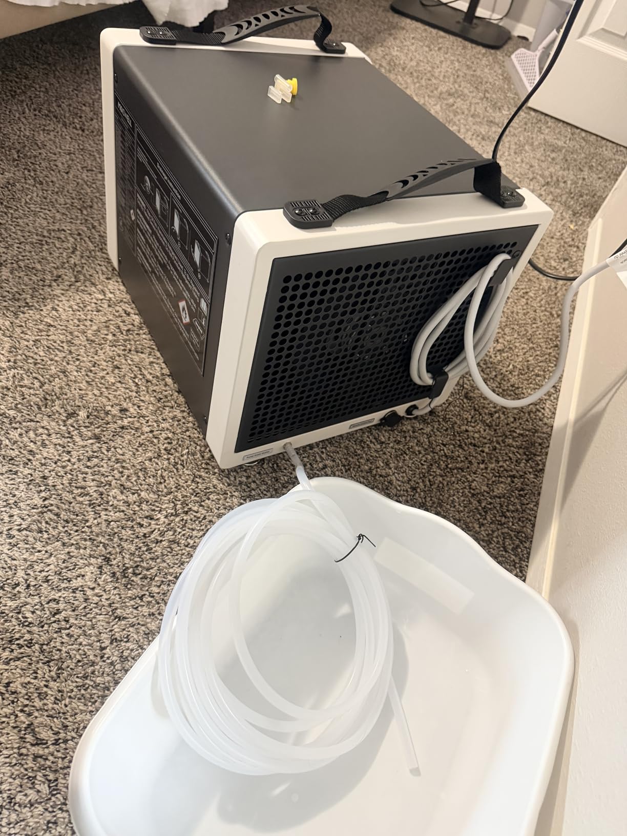 70 Pints Commercial Dehumidifier with Pump, Portable Crawl Space Dehumidifiers for Basement and Home, Energy Star Efficient Certified, Automatic Defrost | MOISWELL Defender ME-7S customer photo 1