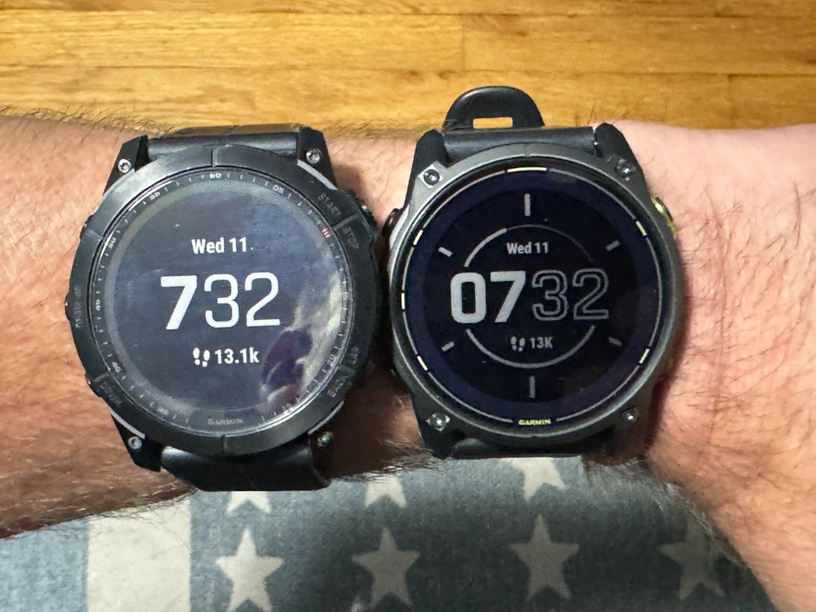 Enduro™ 3 - 51 mm, Solar, Sapphire, Ultraperformance GPS Smartwatch, Extreme Battery Life, Detailed Mapping, Built-in LED Flashlight, Carbon Gray DLC Titanium with Black UltraFit Nylon Strap customer photo 1
