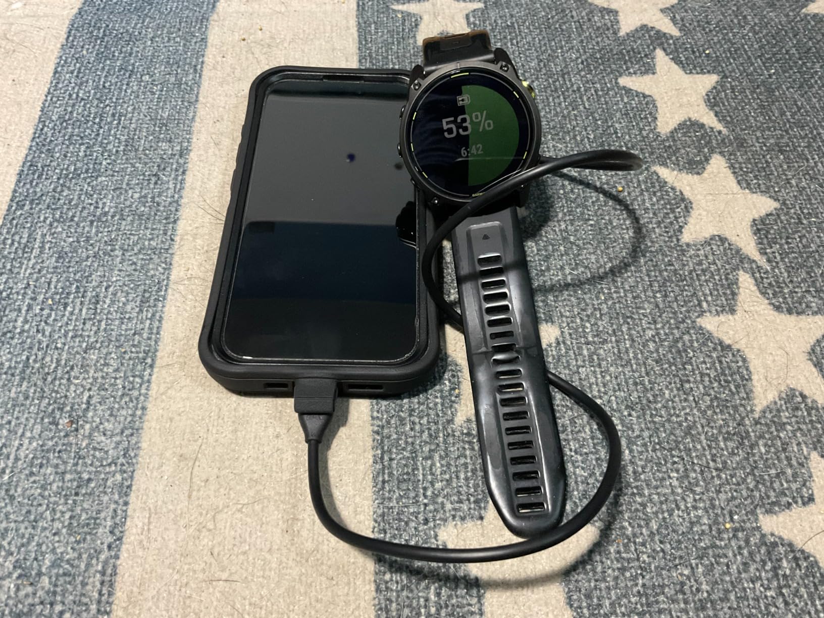 Enduro™ 3 - 51 mm, Solar, Sapphire, Ultraperformance GPS Smartwatch, Extreme Battery Life, Detailed Mapping, Built-in LED Flashlight, Carbon Gray DLC Titanium with Black UltraFit Nylon Strap customer photo 2