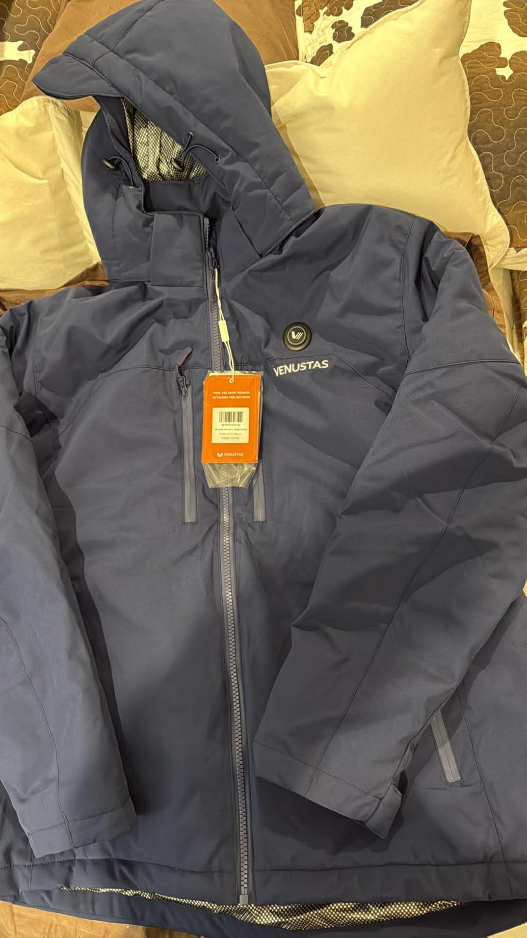 12V Lightweight Heated Jacket for Women with Battery, Versatile Softshell Heated Coat, Slim Fit Heated Clothing customer photo 1