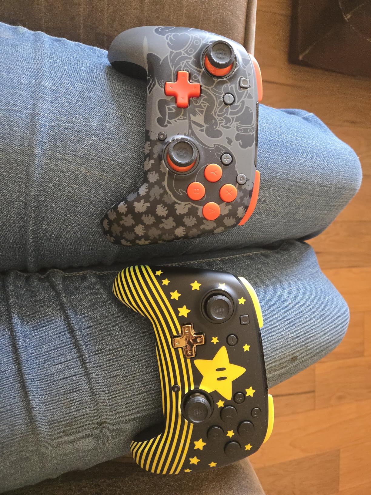 PDP REMATCH GLOW Wireless Nintendo Switch Pro Controller, Glow in the Dark: Blackout Bowser customer photo 1