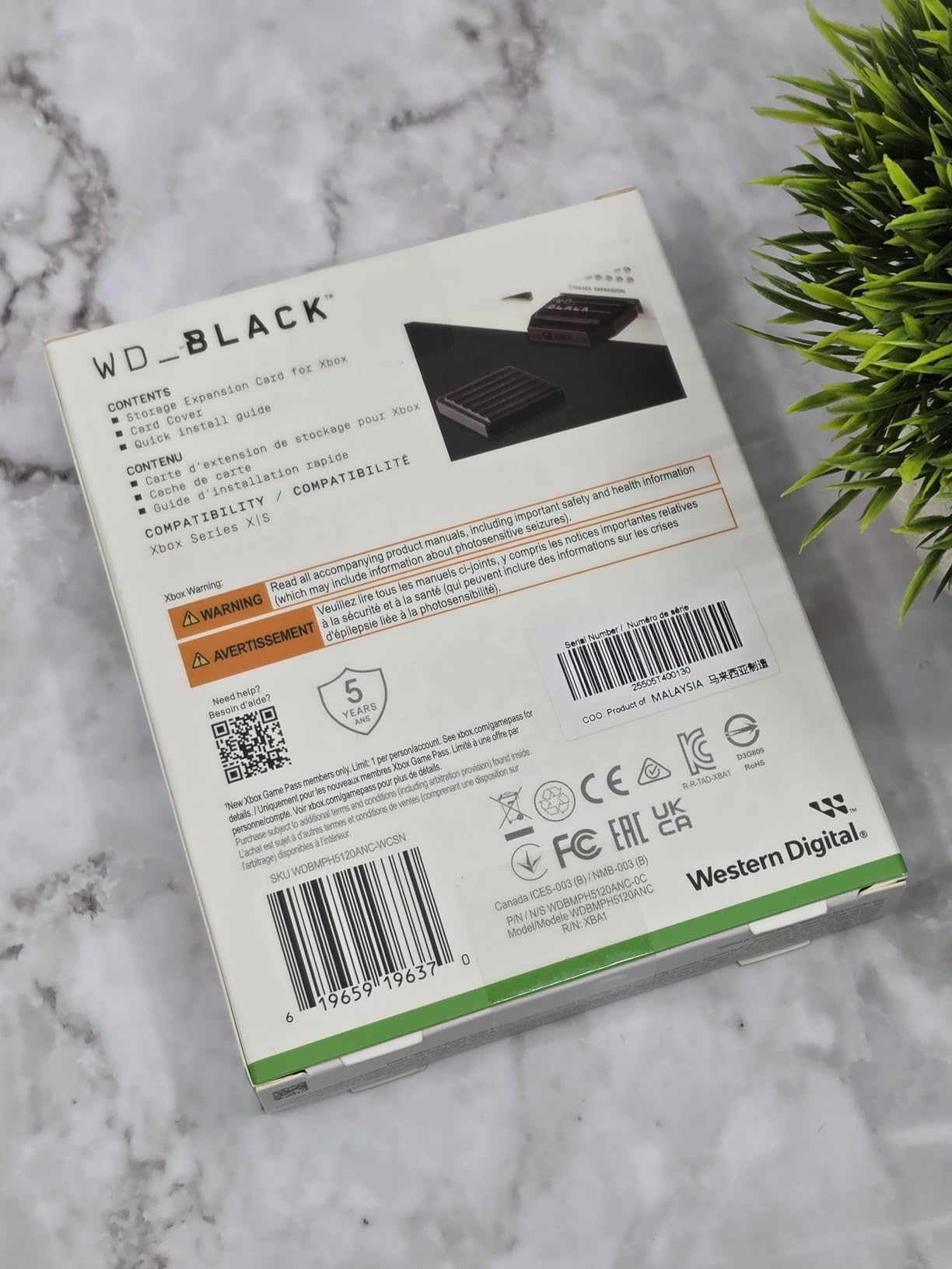 WD_Black 2TB C50 Storage Expansion Card, Officially Licensed for Xbox - Quick Resume, Plug & Play, NVMe SSD Expansion for Xbox Series X|S Gaming Consoles - WDBMPH0020BNC-WCSN customer photo 1