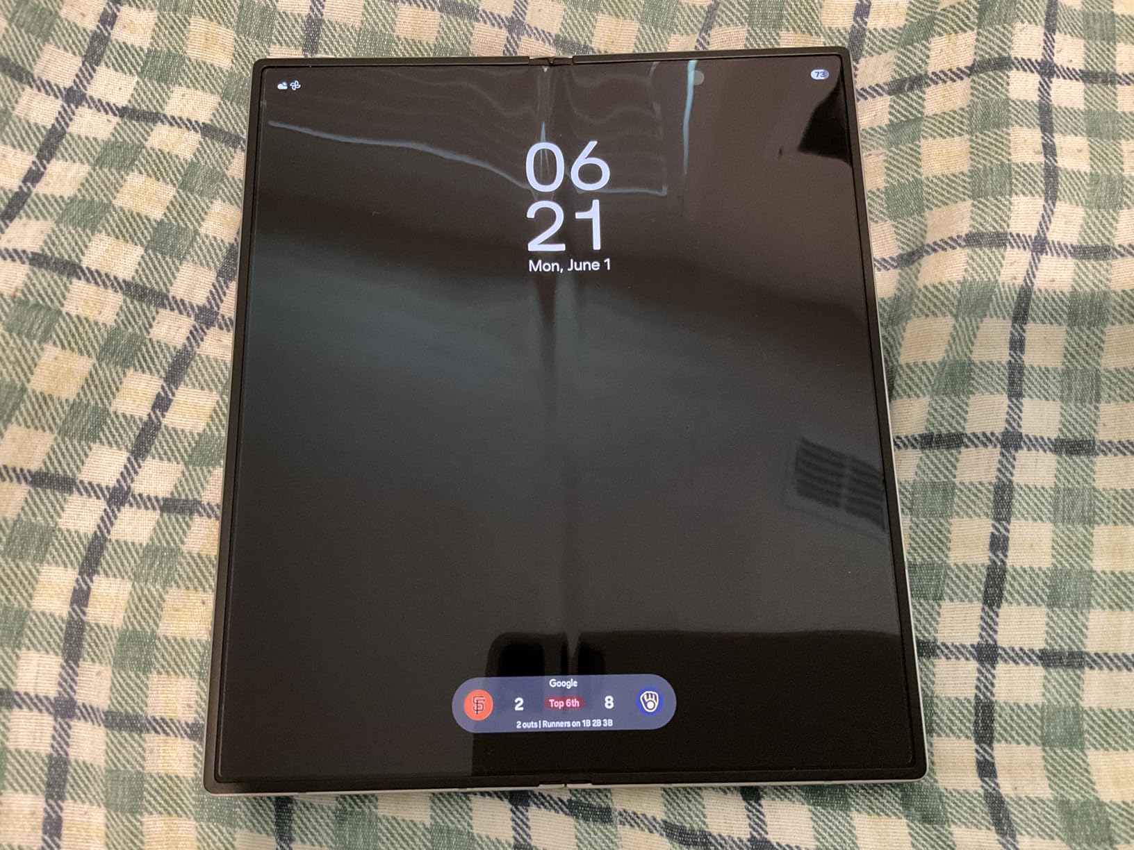 Samsung Galaxy Z Fold 6 AI Cell Phone, 256GB Unlocked Android Smartphone, Crafted Black (Renewed) customer photo 2