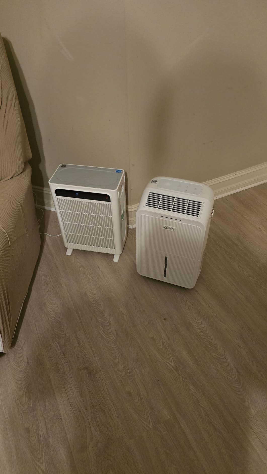 KNKA 2500 Sq.Ft Dehumidifier for Basement with Drain Hose Max 34 Pints, Dehumidifiers for Home, Bedroom, Bathroom, Large Room, Three Modes, Intelligent Humidity Control, Dry Clothes, 24HR Timer customer photo 2