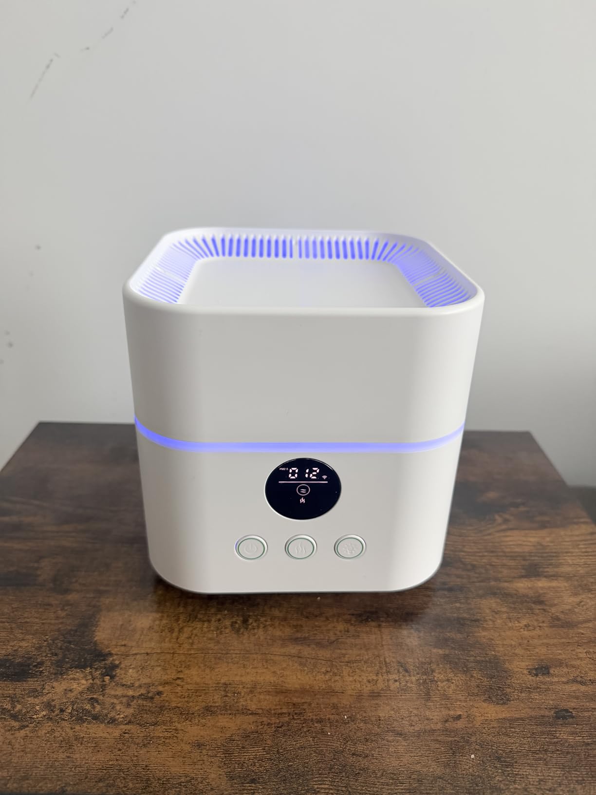 Air Purifier and Humidifier Combo for Bedroom, Covers Up to 200ft², H13 True HEPA Filter, 400ML Water Tank, Quiet Cool Mist Top Fill Essential Oil Diffuser for Baby, Pet Room, APP Control customer photo 1