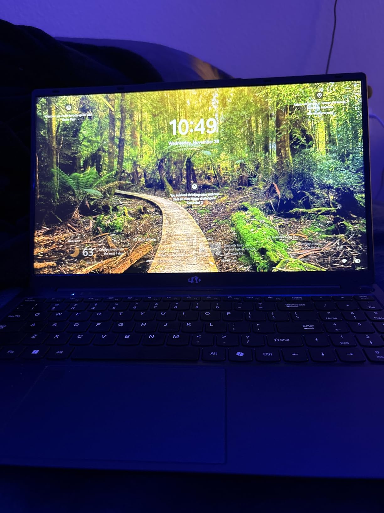 NIMO 15.6 IPS FHD-Laptop, 16GB RAM 1TB SSD Intel Pentium Quad Core N100, Computer with Backlit Keyboard Fingerprint (Beat to i3-1115G4 Up to 3.4GHz) Laptops for Student, Win 11 Gray customer photo 1