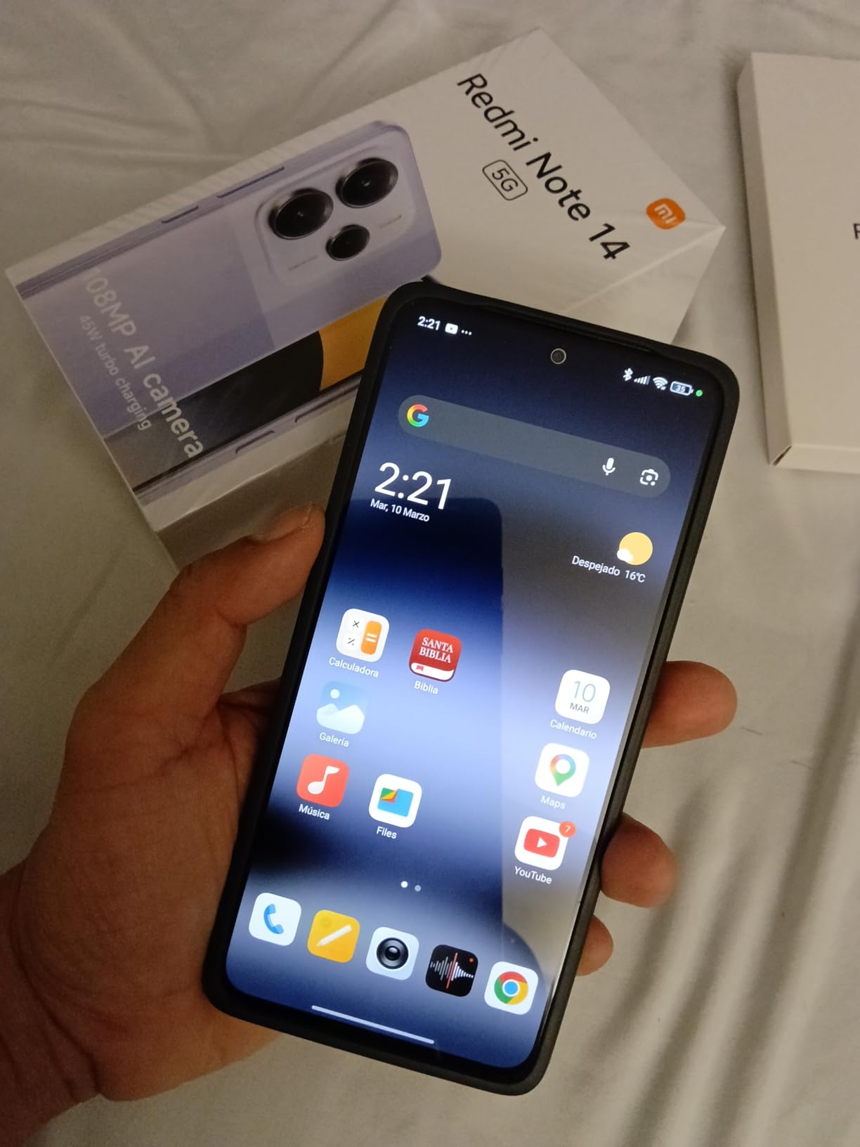 Redmi Note 14 5G + LTE (for Tmobile Mint Tello Global) (256GB + 8GB) 6.67