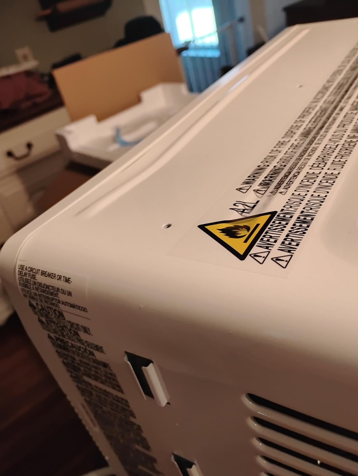 LG 5000 BTU Window Air Conditioner with Remote, Easy Button Control Ultra-Quiet Compact-size Cools 150 Sq.Ft. for Small Room, Washable Filter AC Unit Easy Installation White LW5025R customer photo 2