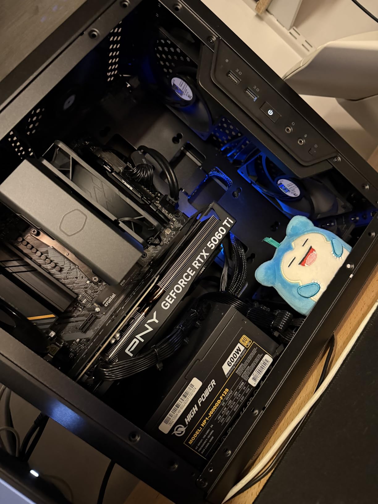 Micro Center AMD Ryzen 5 5500 Desktop Processor with ASUS TUF Gaming A520M-PLUS (WiFi) AM4 microATX Motherboard (M.2 Support, 802.11ac Wi-Fi, DisplayPort, HDMI) customer photo 1