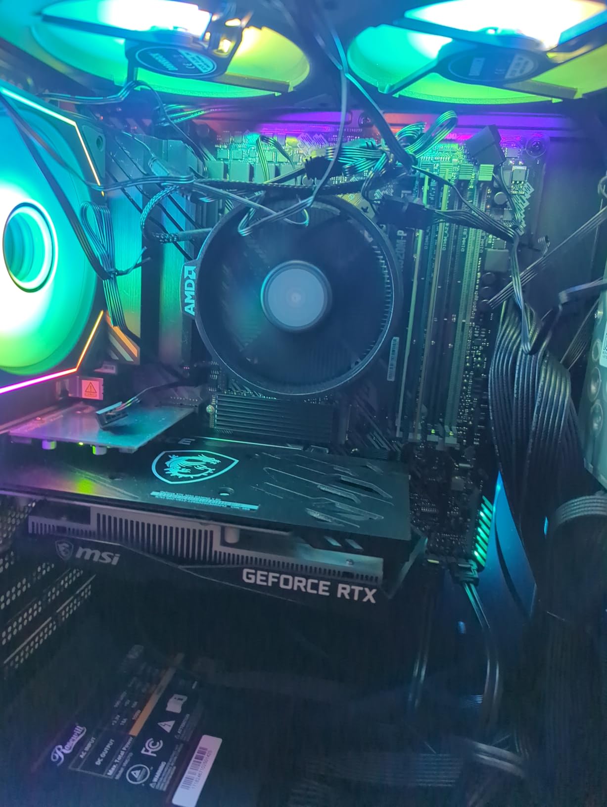 Micro Center AMD Ryzen 5 5500 Desktop Processor with ASUS TUF Gaming A520M-PLUS (WiFi) AM4 microATX Motherboard (M.2 Support, 802.11ac Wi-Fi, DisplayPort, HDMI) customer photo 2