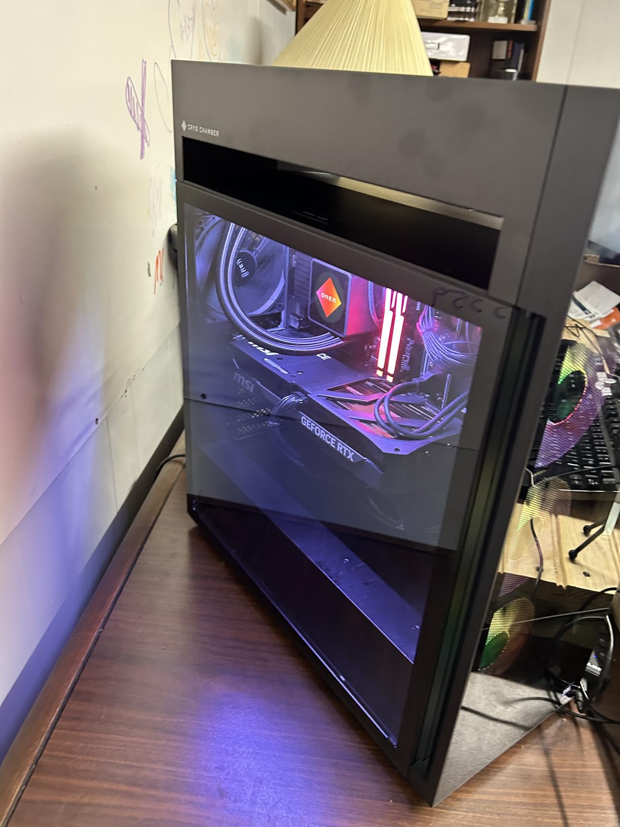 HP OMEN 45L Gaming Desktop, Intel Core Ultra 7 265K, 32 GB RAM, 1 TB SSD, NVIDIA GeForce RTX 5070 Ti, Windows 11 Pro, Microsoft Copilot, Tempered Glass, GT22-3060 (2025) customer photo 1