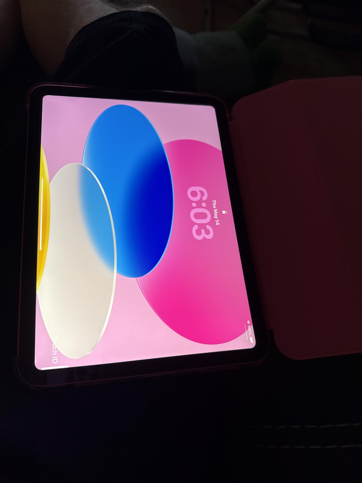 Apple iPad 11-inch (A16 chip): Liquid Retina Display, 128GB, Wi-Fi 6, 12MP Front/12MP Back Camera, Touch ID, All-Day Battery Life - Blue customer photo 2