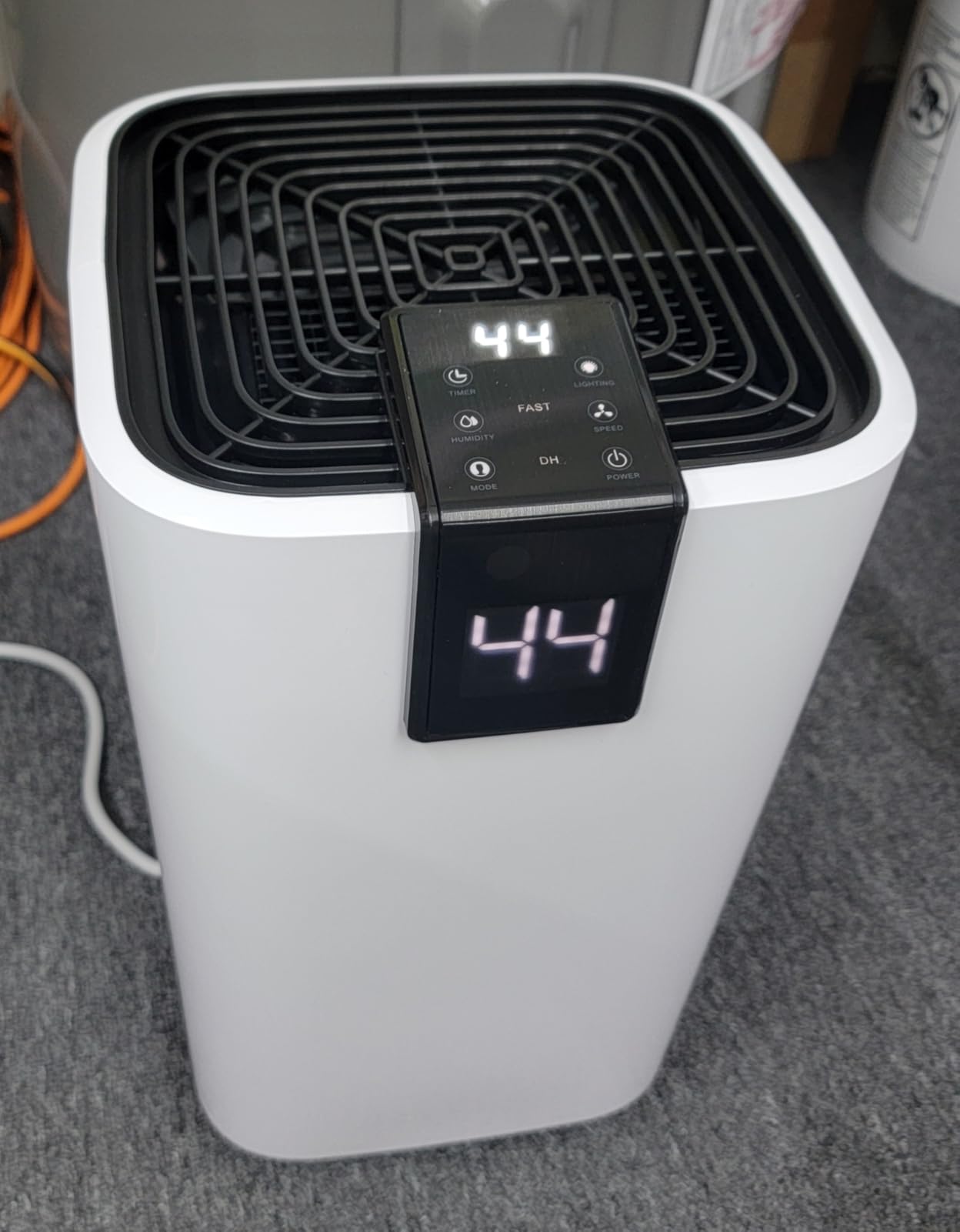 2000 Sq.ft Dehumidifier for Basement, Trazico 30 Pint Dehumidifiers for Home Large Room Bedroom Bathroom with Drain Hose, Intelligent Humidity Control, 3 Modes, 24H Timer, Auto Defrost, White customer photo 2