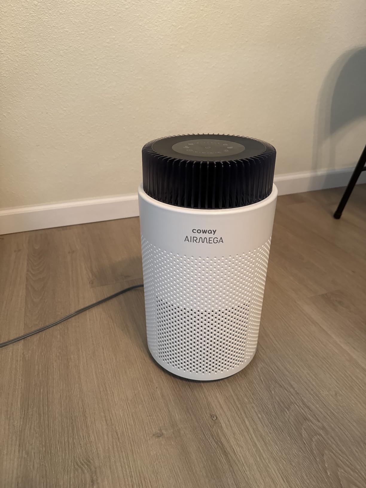 Coway Airmega 50 Air Purifier for Bedroom up to 500 ft², HEPA and Deodorization Filter for Smoke, Allergies, Pet Dander, AQI Monitor, Auto Mode, Filter Indicator, Night Light, 2yr Warranty, White customer photo 2