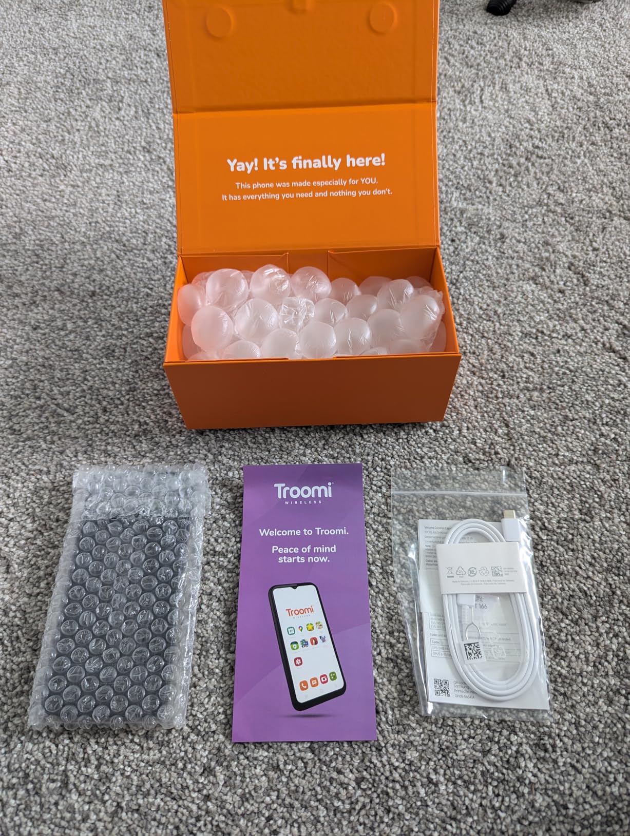 Troomi Safe Phone for Kids (Samsung Galaxy A16) - Parent-Managed Apps, GPS & Text Monitoring - Phone Purchase Only | New Line of Service & Activation Required customer photo 1