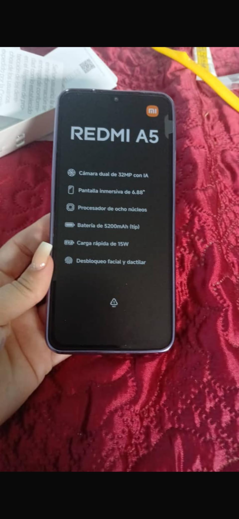 Redmi A5 4G LTE (for Tmobile Tello & Global) (64GB + 3GB) 32MP Ai Dual Camera 6.88