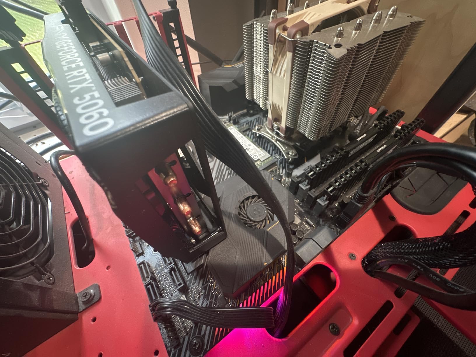 PNY NVIDIA GeForce RTX 5060 OC Dual Fan Graphics Card (8GB GDDR7, 128-bit, SFF-Ready, PCIe 5.0, HDMI/DP 2.1, 2-Slot, NVIDIA Blackwell Architecture, DLSS 4) customer photo 2