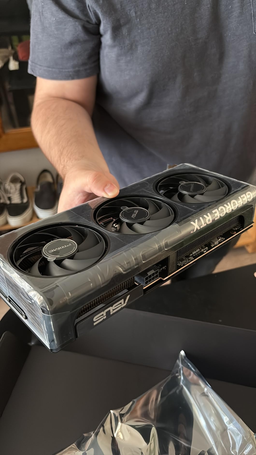 ASUS SFF-Ready Prime NVIDIA GeForce RTX 5060 8GB GDDR7 OC Edition Graphics Card (PCIe 5.0, 8GB GDDR7, HDMI/DP 2.1, 2.5-Slot, Axial-tech Fans, Dual BIOS), 3 Year Warranty customer photo 1
