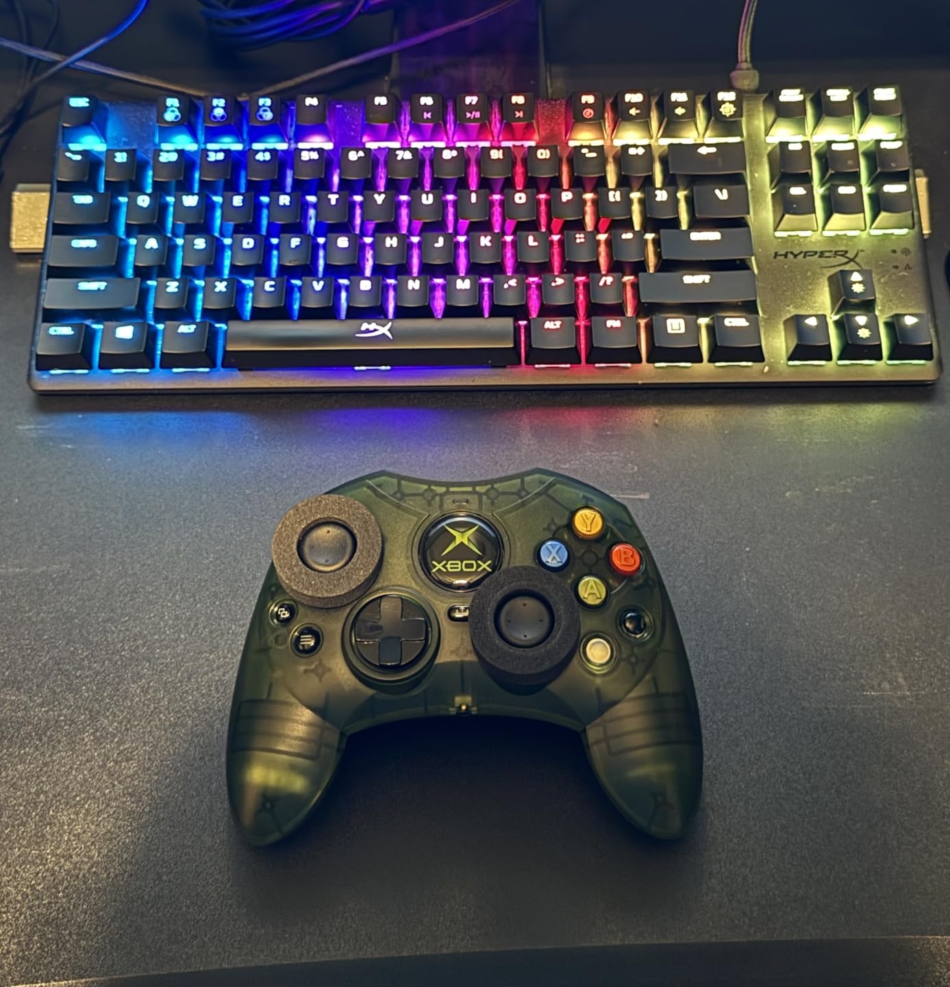 Hyperkin DuchesS Wired Controller with Hall Effect Joysticks for Xbox Series X|S, Xbox One & PC Windows 10/11 - Plug & Play Gamepad with Impulse Triggers & 10ft USB-C Cable - Special Edition Greenhaven customer photo 1