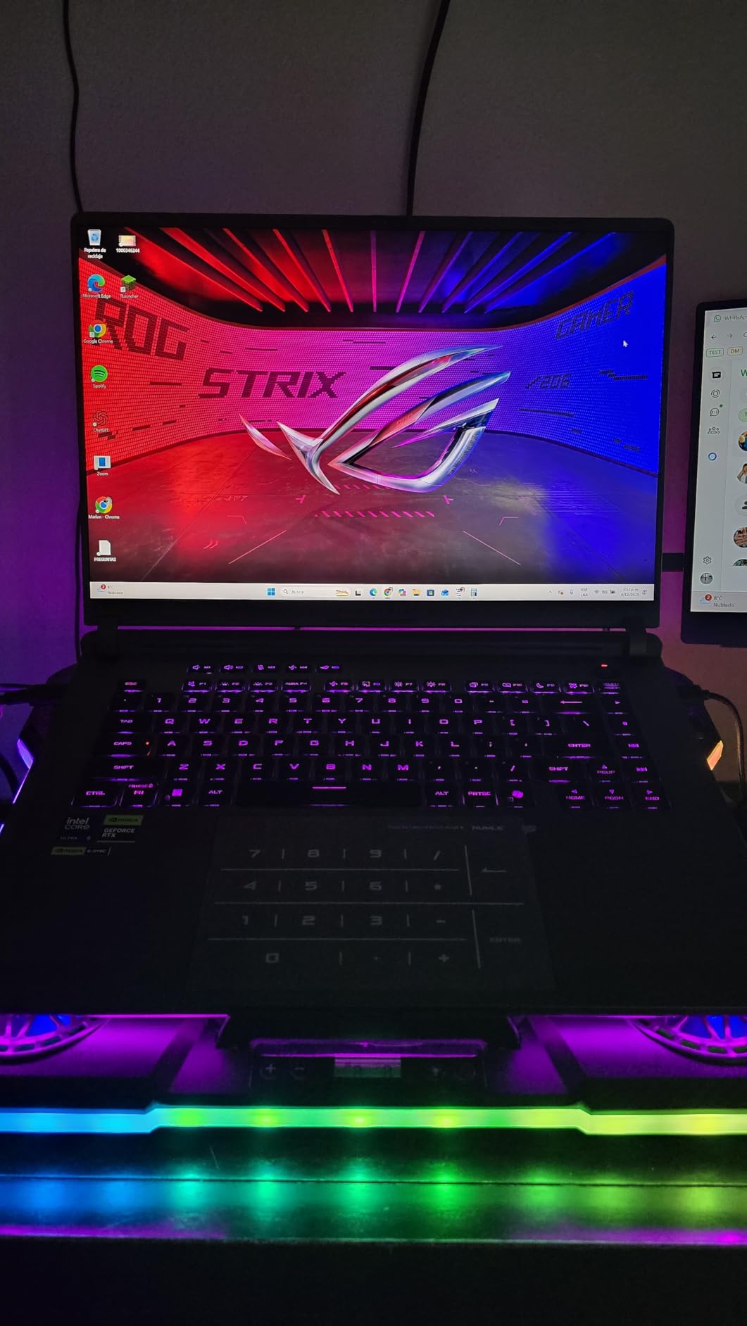 ASUS ROG Strix G16 (2025) Gaming Laptop, 16 inch ROG Nebula Display 16:10 2.5K 240Hz/3ms, NVIDIA GeForce RTX 5070 Laptop GPU, Intel Core Ultra 9 275HX, 32GB DDR5, 2TB Gen 4 SSD, Wi-Fi 7, Win 11 Pro customer photo 1
