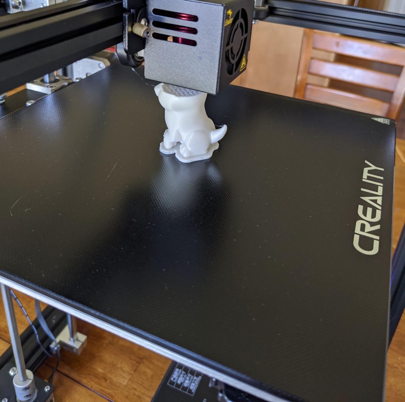 Creality Ender-3 V3 KE 3D Printer, 500 mm/s High-Speed Printing with Auto-Leveling, Sprite Direct Extruder Supports 300℃ Printing, Ultra-Smooth and Stable, 220×220×250 mm Print Volume customer photo 1