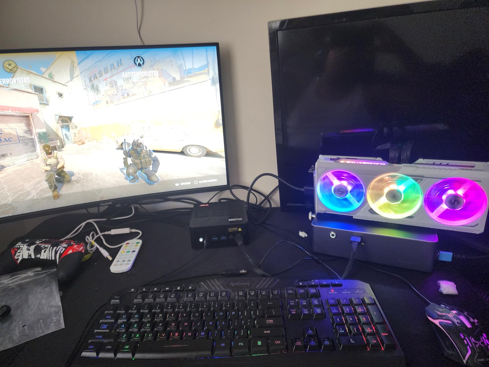 AOOSTAR AG01 External GPU Docking Station, Supports Mainstream NVIDIA and AMD Graphics Cards, Built-in 800W Power Supply, Oculink Expansion Graphics customer photo 2