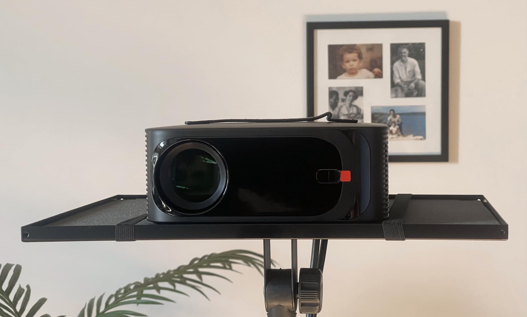 Outdoor-Projector-4K with WiFi and Bluetooth: 3000 Brightness/50W DoIby/Built-in APPs Portable-Projector Smart OS 2.0&AI Auto Focus, ONOAYO Movie Proyector Compatible with Netflix/YouTube/PrimeVideo customer photo 1