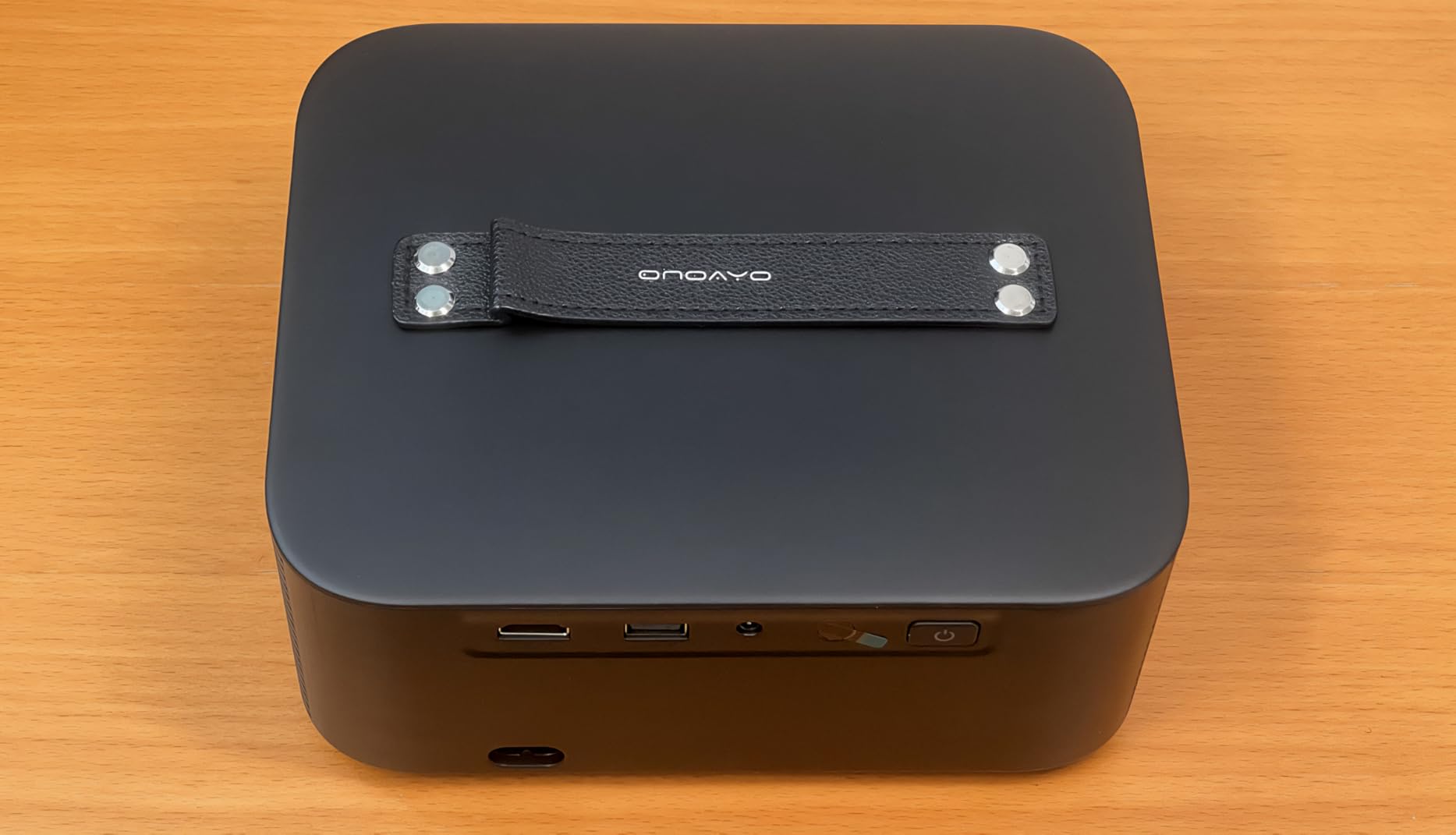 Outdoor-Projector-4K with WiFi and Bluetooth: 3000 Brightness/50W DoIby/Built-in APPs Portable-Projector Smart OS 2.0&AI Auto Focus, ONOAYO Movie Proyector Compatible with Netflix/YouTube/PrimeVideo customer photo 2