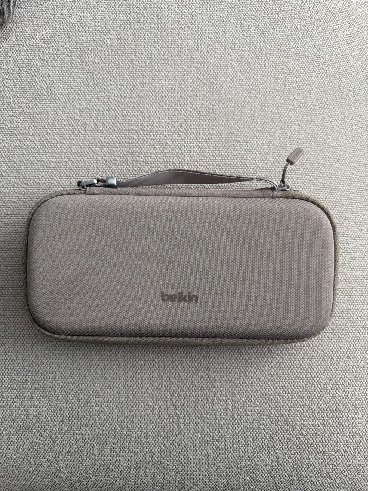 Belkin Nintendo Switch 2 Case, Travel Bag w/AirTag Holder & Storage Pocket for Up to 12 Game Cards - Portable, Lightweight Carrying Case w/Hard Shell, Soft Interior, Switch 2 Accessories - Charcoal customer photo 1