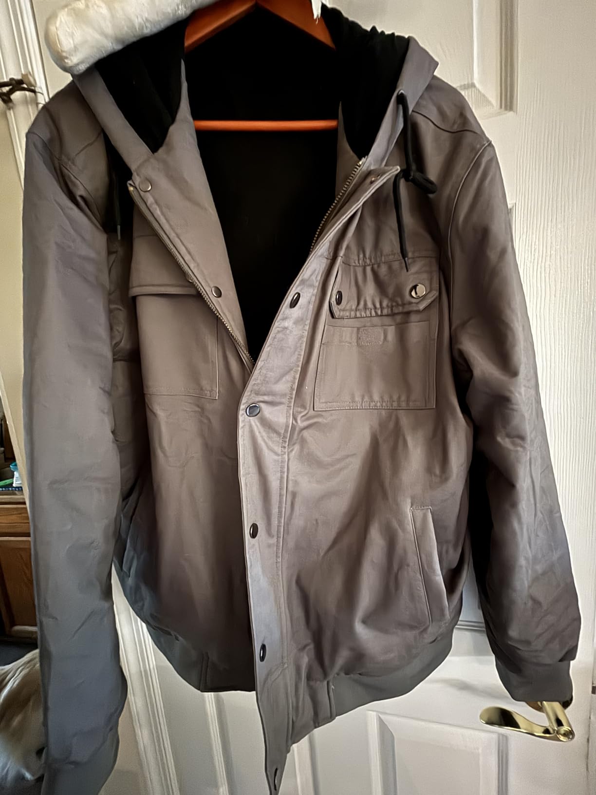 Graphene Heated Jacket For Men 12V 18400mAh Fast Charge Large Capacity Battery customer photo 1