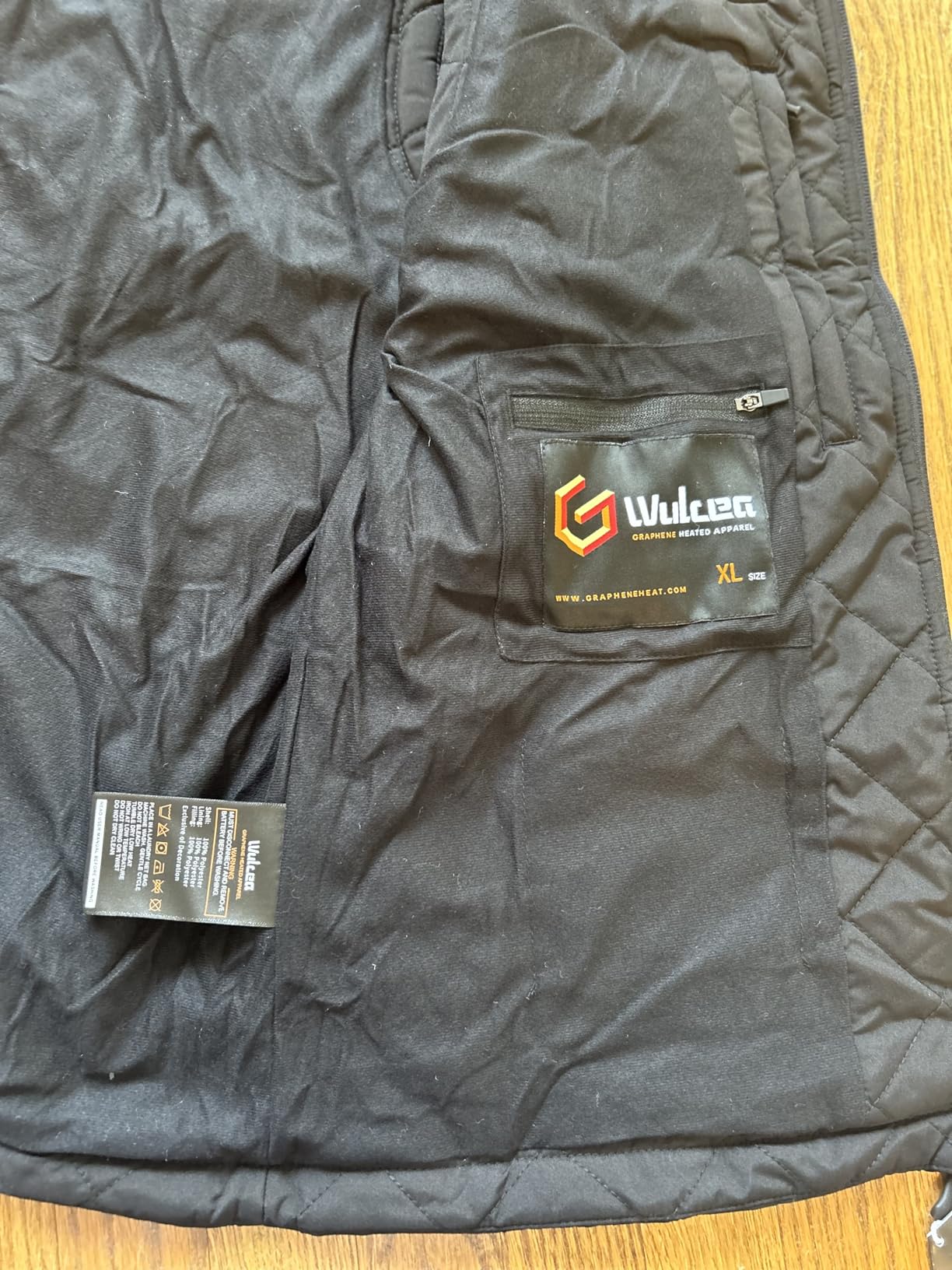 Graphene Heated Vest For Men 7.4V Fast Charge Large Capacity Battery customer photo 2
