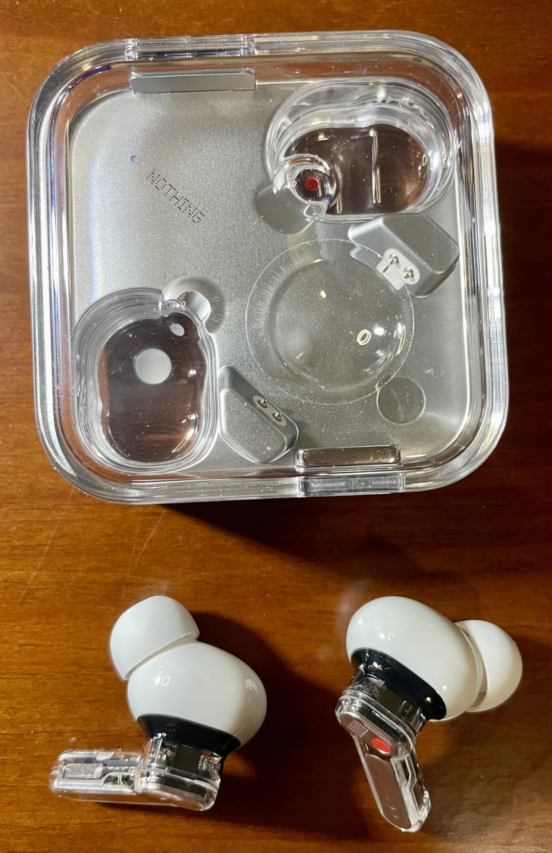 Nothing Ear (3) Wireless Earbuds Super Mic 45dB Hybrid Active Noise Cancelling Bluetooth Headphones Hi-Res 6 Mics, 12mm Dynamic Bass Boost, Dual Connect ANC Sport Ear Buds for iPhone Android, White customer photo 1