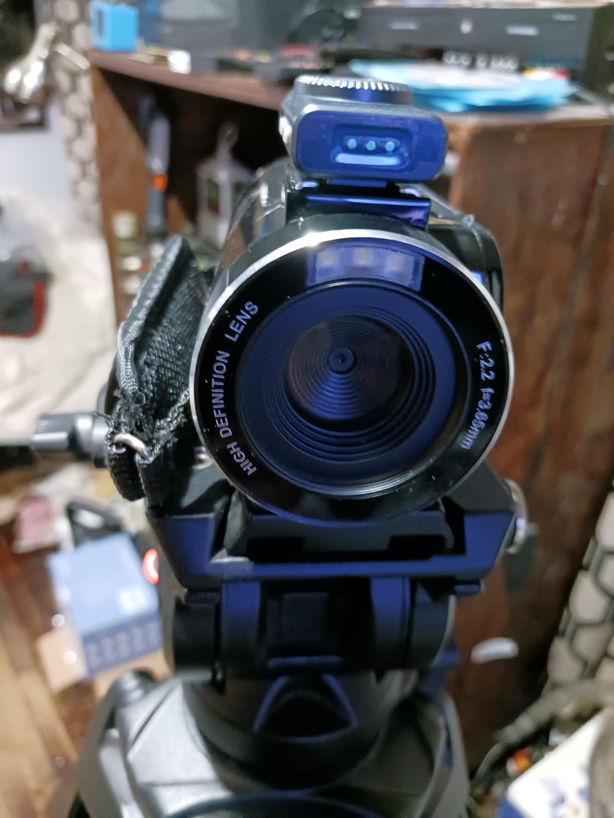 Camcorder Video Camera 5K 56MP - Dual Lens Vlogging Camera for YouTube with Night Vision 16X Digital Zoom 3