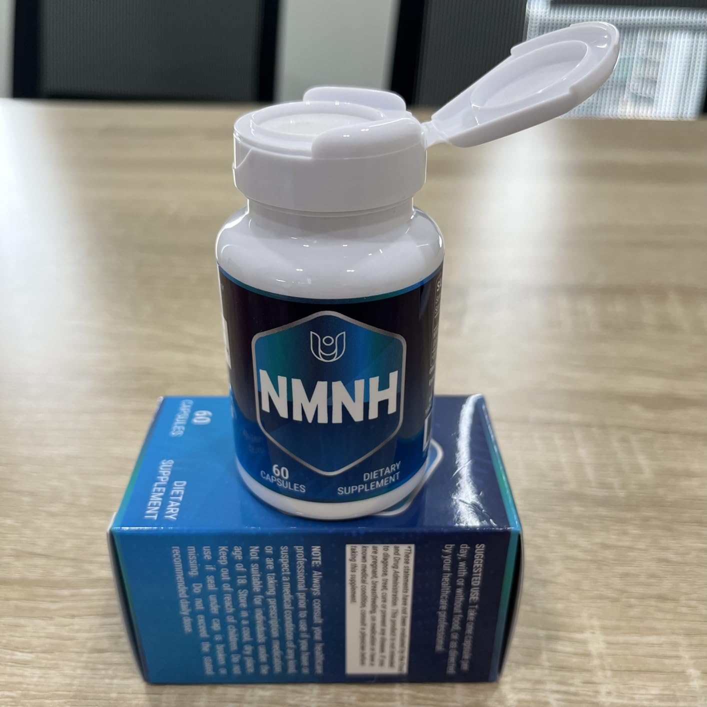 NMN (Nicotinamide Mononucleotide), NAD Supplement to Boost NAD+ Levels as We Age (May Be More Effective Than Nicotinamide Riboside), NMN Supplement for Anti-Aging, 60 Capsules (60 Servings) customer photo 1