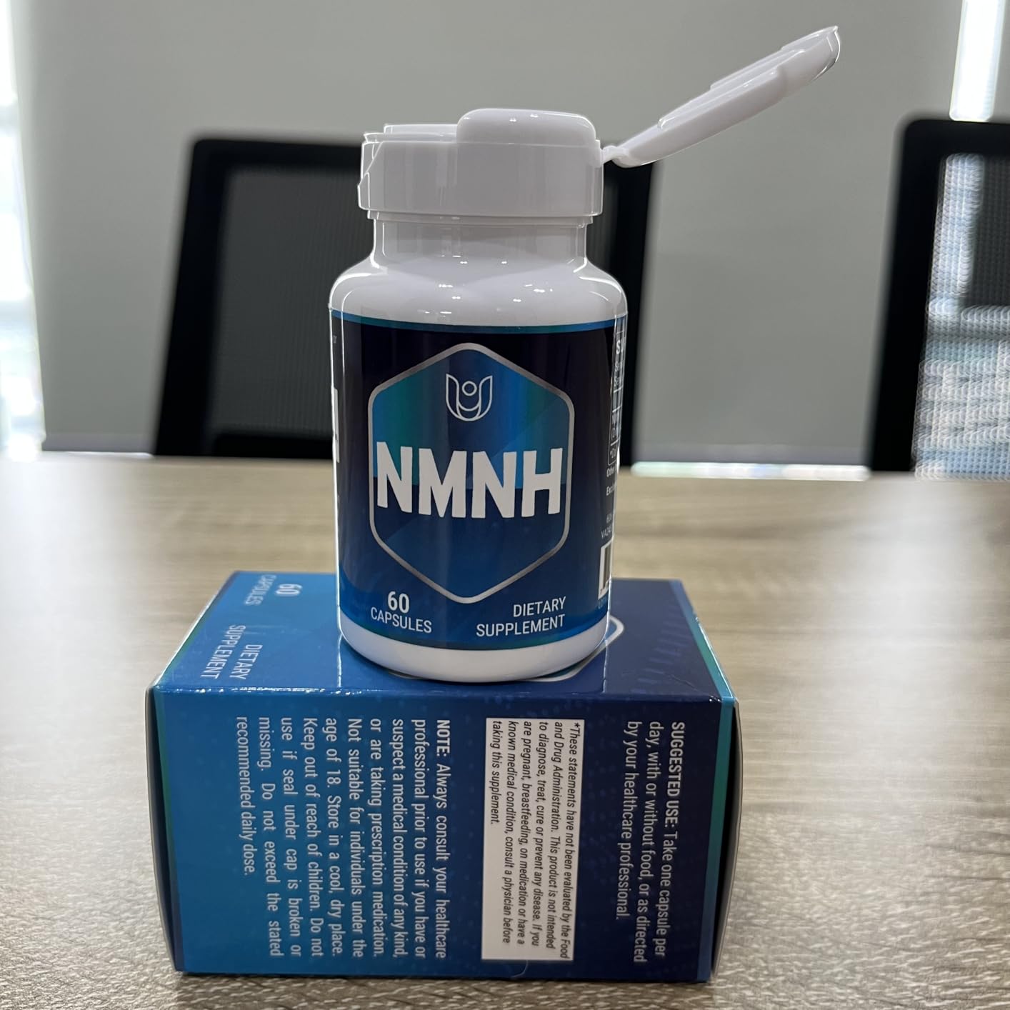 NMN (Nicotinamide Mononucleotide), NAD Supplement to Boost NAD+ Levels as We Age (May Be More Effective Than Nicotinamide Riboside), NMN Supplement for Anti-Aging, 60 Capsules (60 Servings) customer photo 2