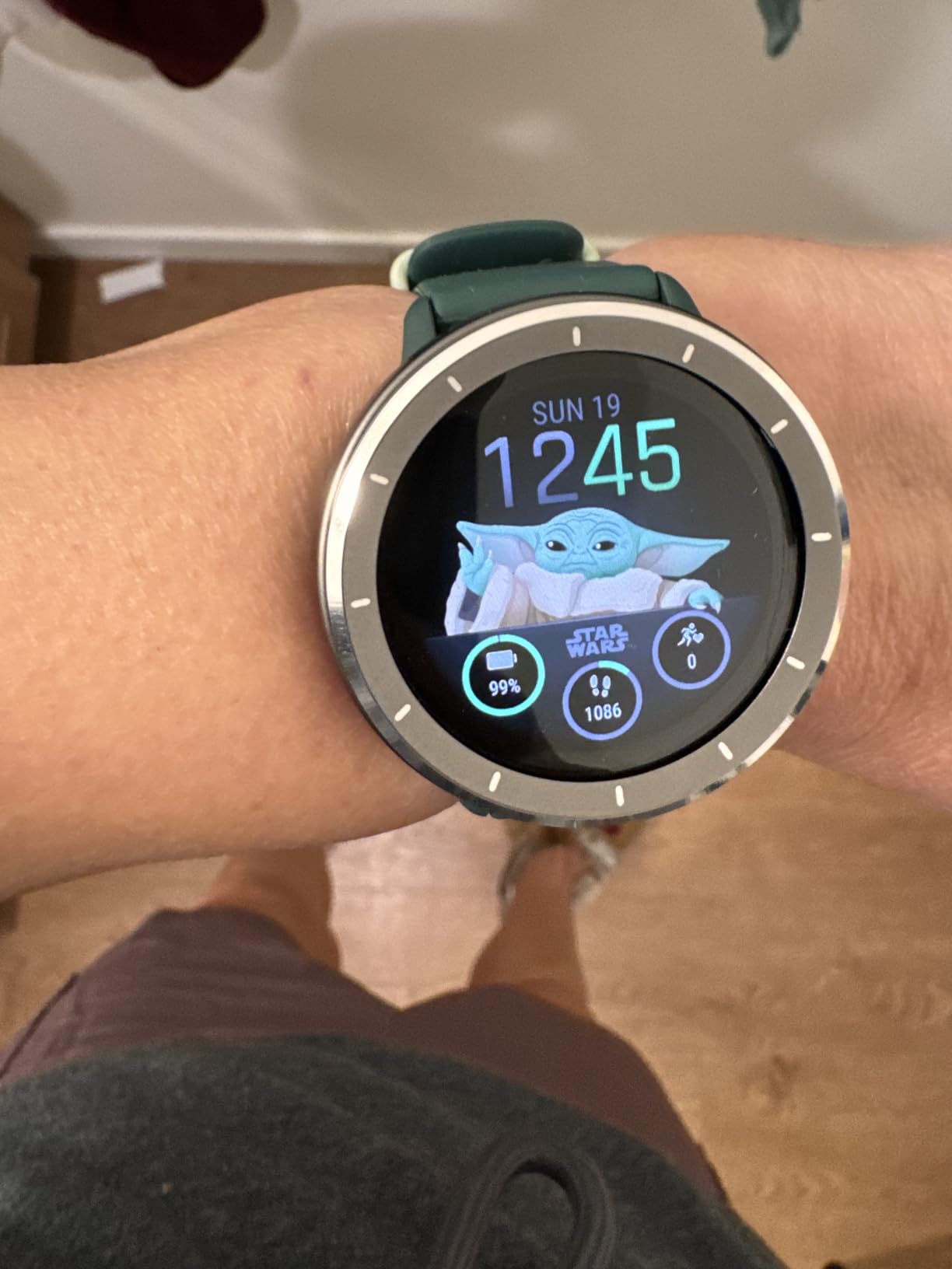 Garmin vívoactive 6, Health and Fitness GPS Smartwatch, AMOLED Display, Up to 11 Days of Battery, Metallic Pink Dawn with Bone Band customer photo 2