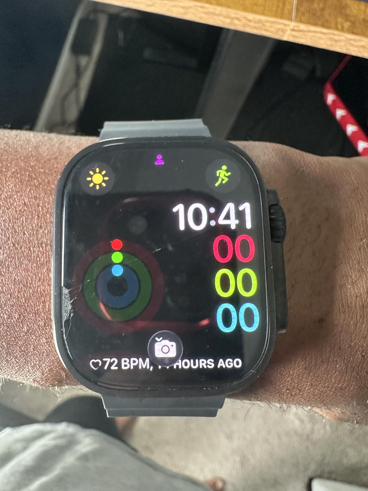 Apple Watch Ultra 3 [GPS + Cellular 49mm] Running & Multisport Smartwatch w/Rugged Titanium Case w/Black Titanium Milanese Loop - L. Satellite Communications, Advanced Health & Fitness Tracking customer photo 1