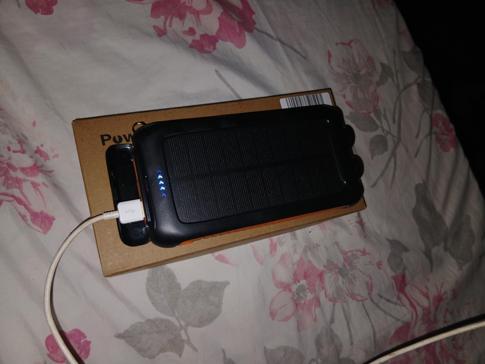 Solar Charger Power Bank 49800mAh - Portable Fast Charging Power Bank with Type-C & Dual USB Ports, Compatible with iPhone, Samsung & More, Waterproof Solar Panel for Camping, Hiking, and Outdoor Use customer photo 2