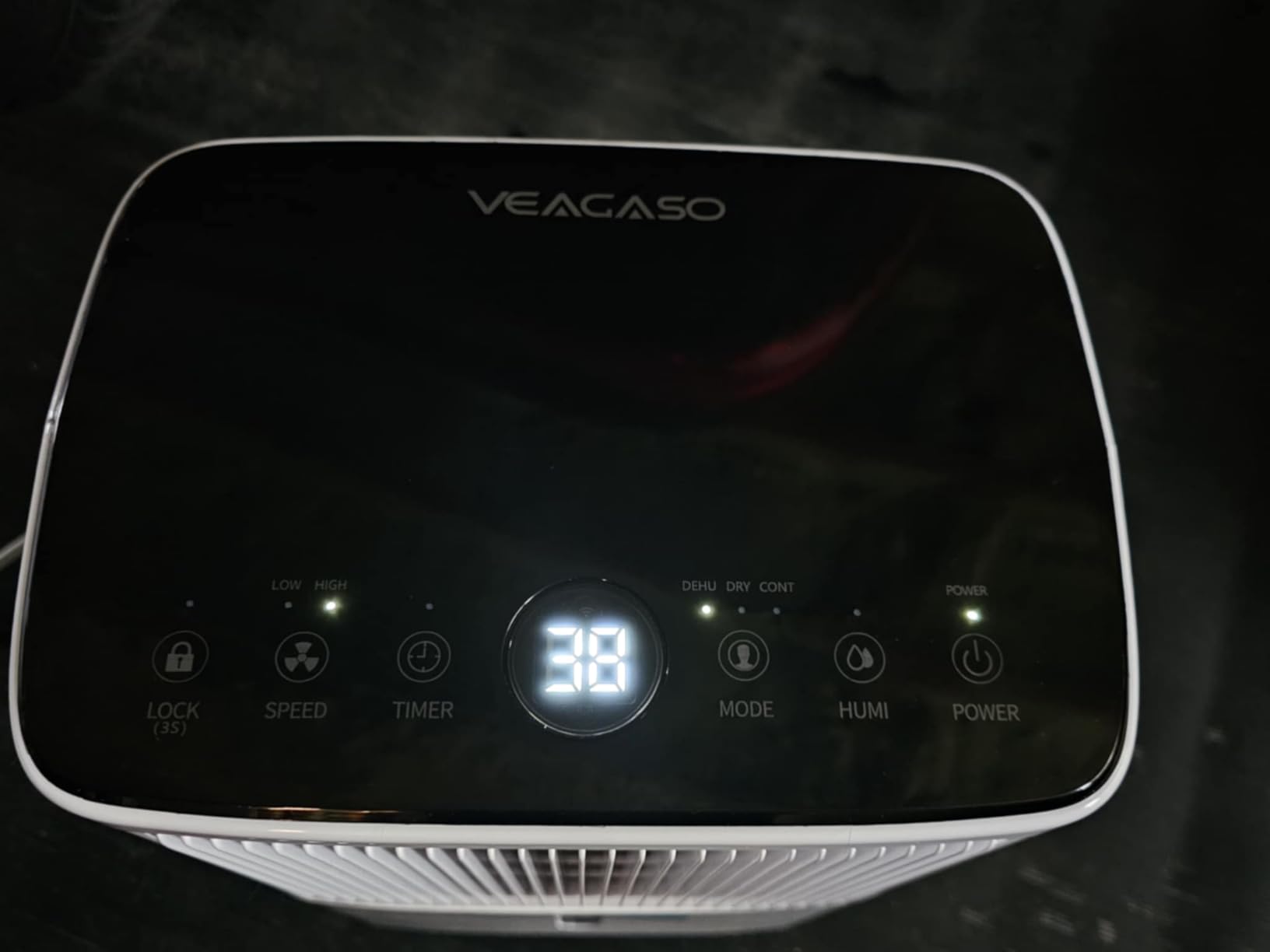 VEAGASO 4000 sq.ft Dehumidifiers for Basement, MAX 58 Pint Smart Compressor Dehumidifier with Drain Hose, Intelligent Humidistat, Dry Clothes, 24HR Timer, for Home, Large Room, Bathroom, Bedroom customer photo 2