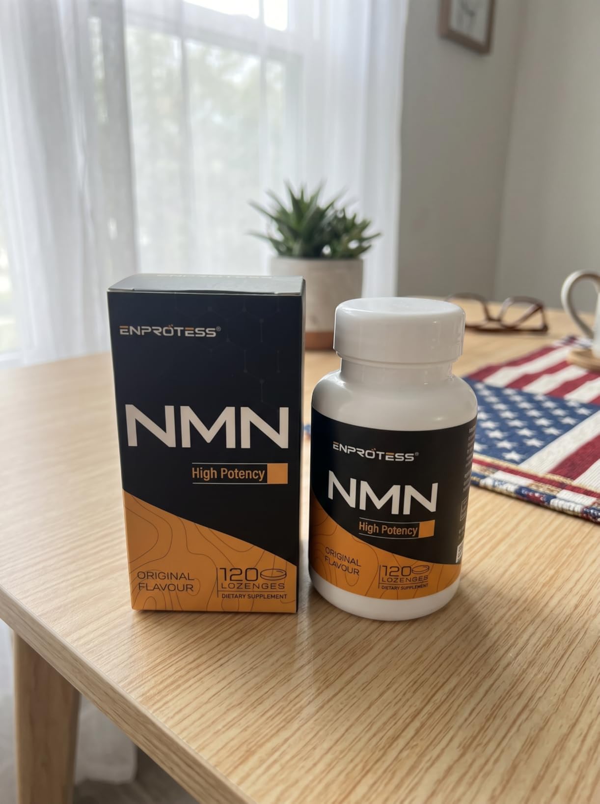 Sublingual NMN 500mg, Max Absorbency & Fast-Acting NMN Supplement (120-Day Supply), 99% Pure NMN (Nicotinamide Mononucleotide) for NAD, Cell, Immune, Energy, Muscle, Anti-Aging, Longevity, 120 Lozenges customer photo 1