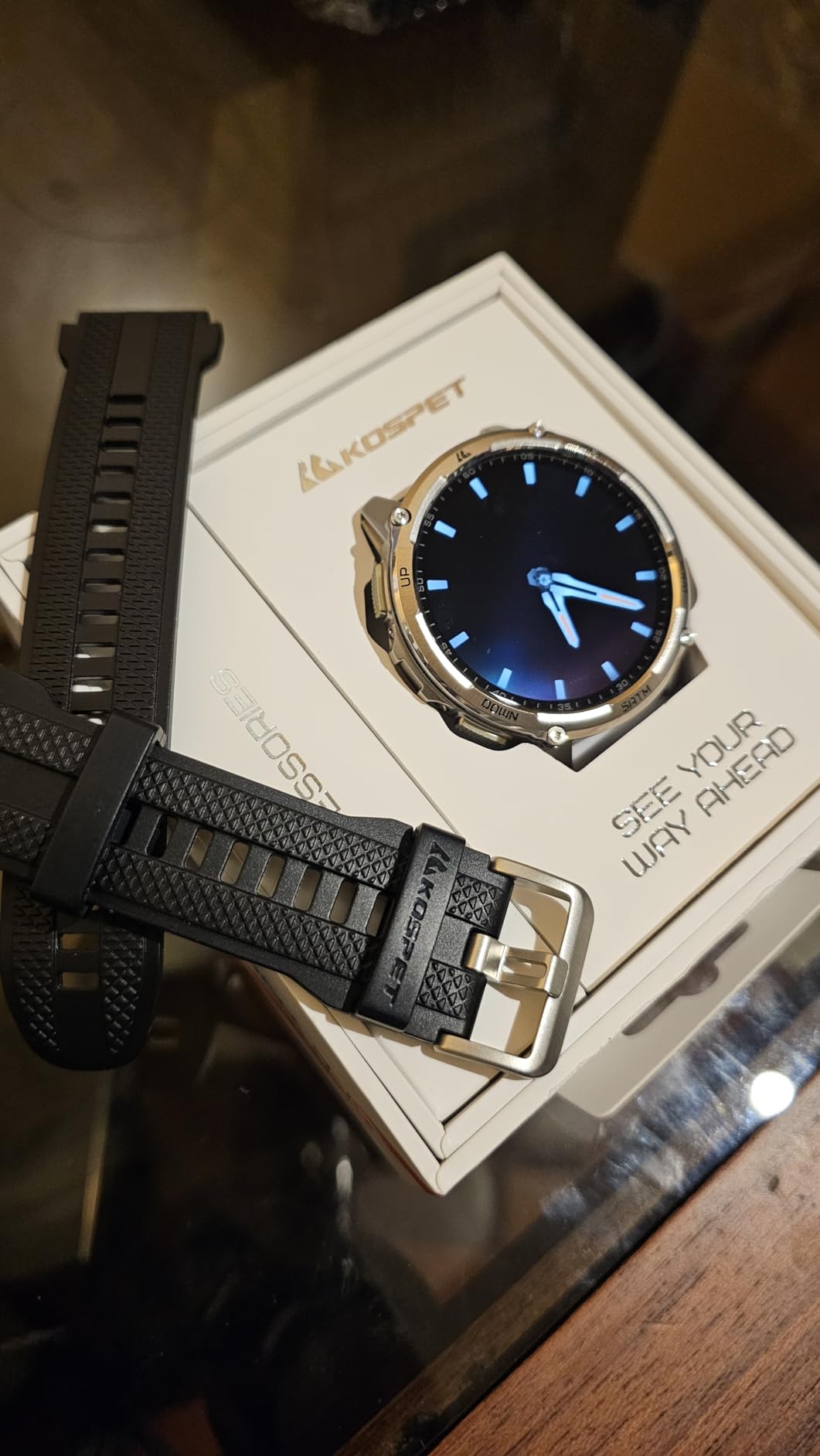 KOSPET Tank M4C Outdoor Smart Watch with GPS, 1.96