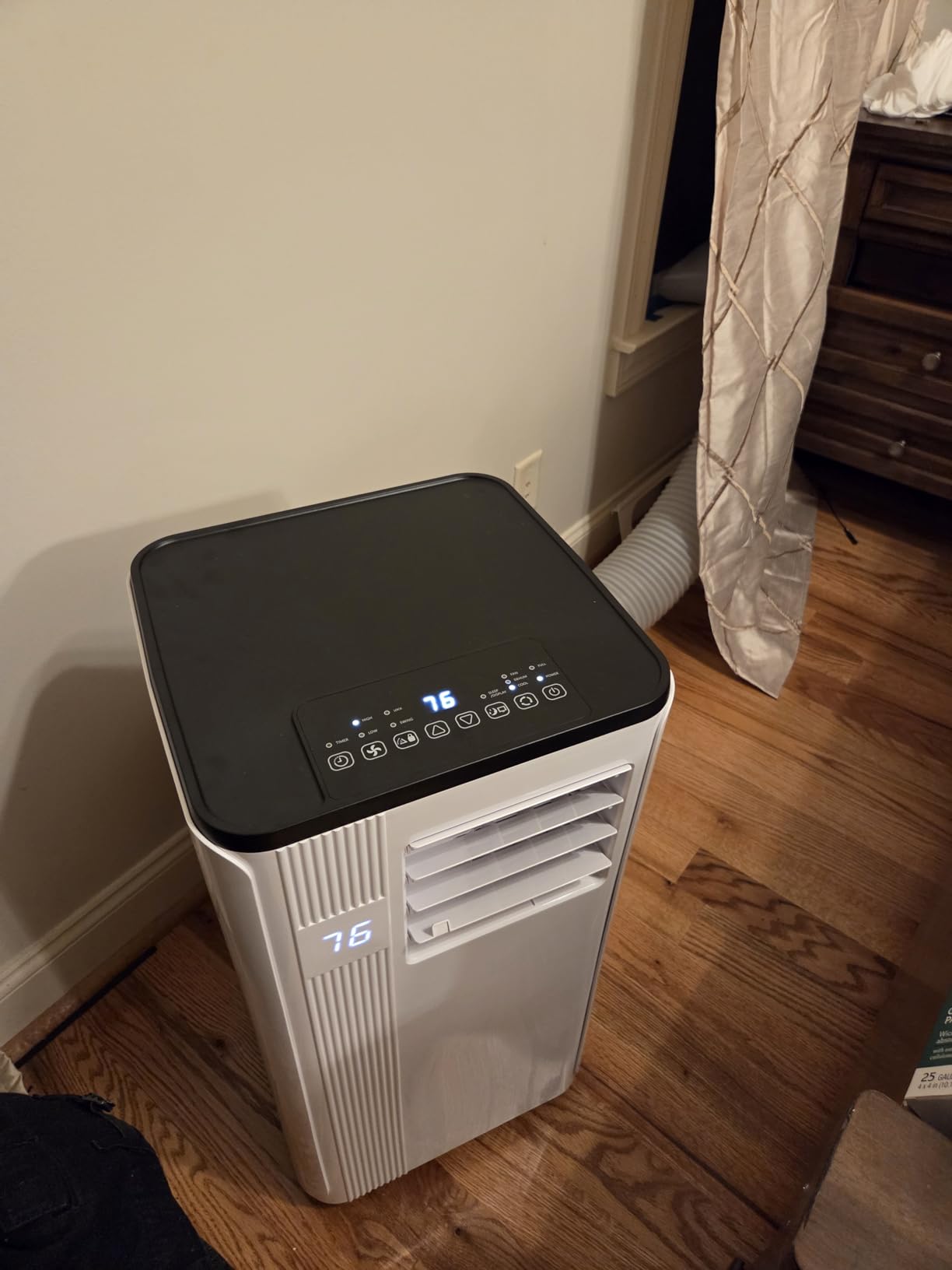 Portable Air Conditioners - 2026 Upgraded 10000 BTU Portable AC for Room up to 450 Sq. Ft, 3 in 1 AC Unit with 24H Timer, Smart Sleep Mode, Remote Control, Air Cooler for Bedroom Kitchen Small-Rooms customer photo 2