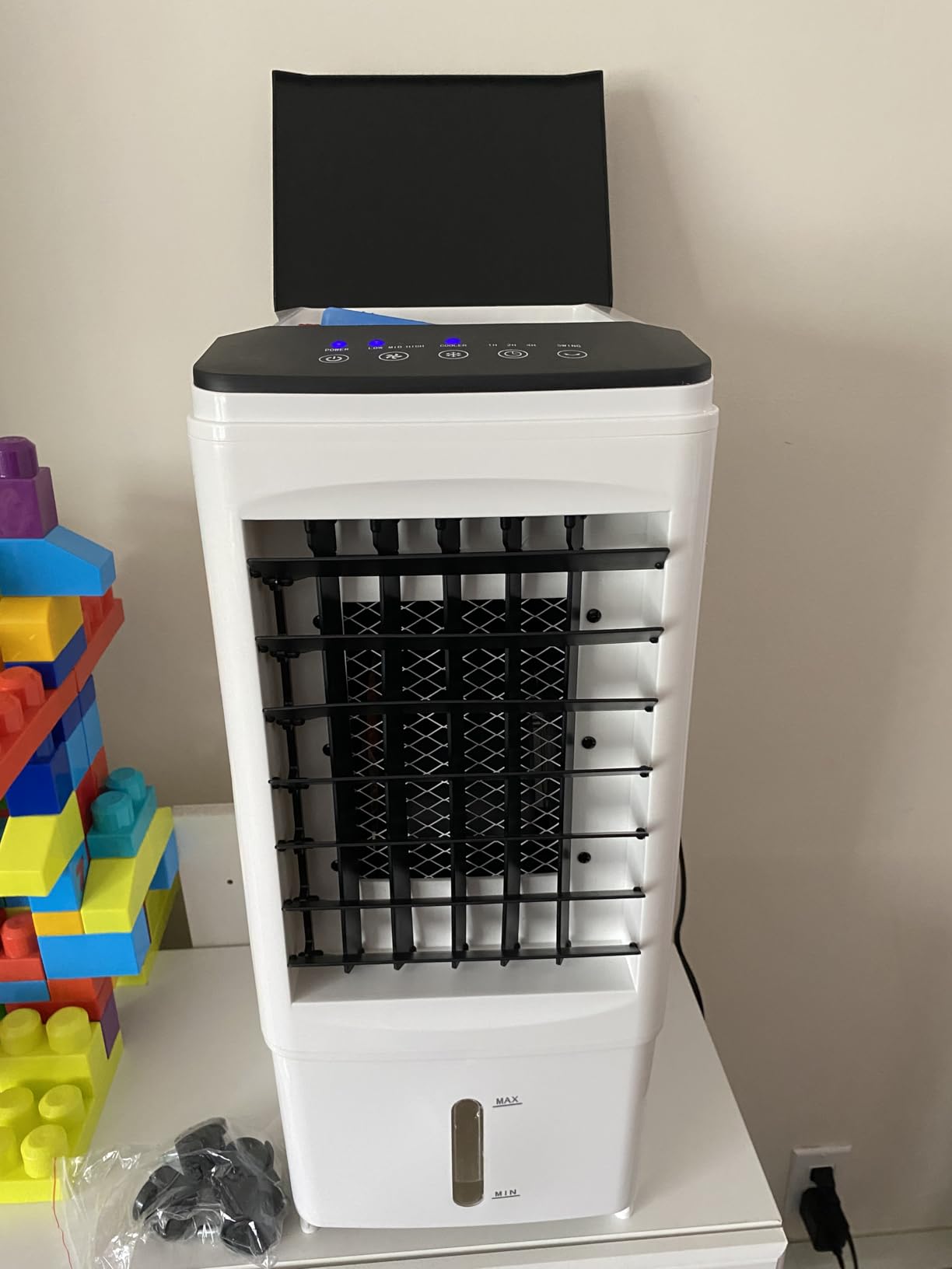 Portable Air Conditioners, 3-IN-1 Evaporative Swamp Air Cooler 8L, Windowless Portable AC with Remote, Fast Cooling, 7H Timer, Oscillation 90 Deg, 3 Modes Air Conditioner Portable for Room Bedroom(Black) customer photo 2