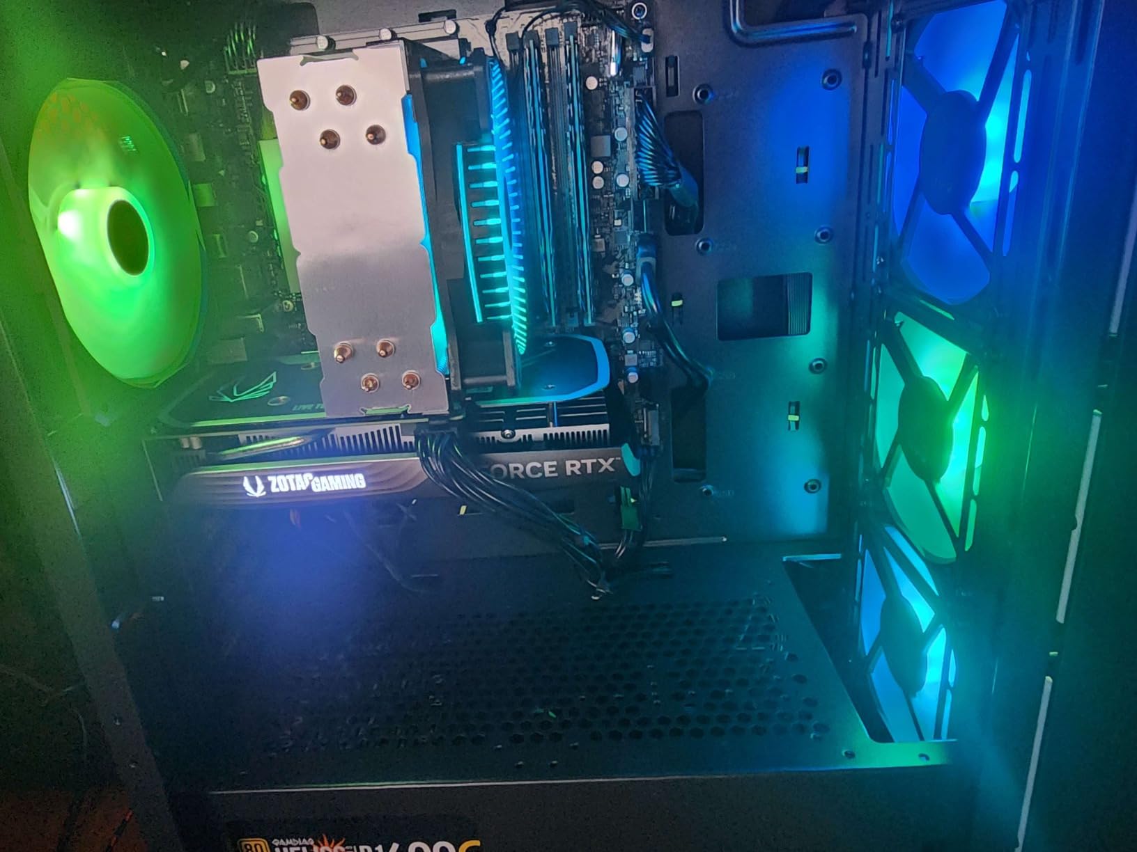 Skytech Gaming Shadow Gaming PC, AMD Ryzen 7 9700X 3.8GHz, NVIDIA RTX 5060 Ti 8GB VRAM, 1TB NVMe SSD, 32GB DDR5 RAM 5600, 650W Gold PSU, 360 ARGB AIO, Wi-Fi, Win 11, Desktop customer photo 1