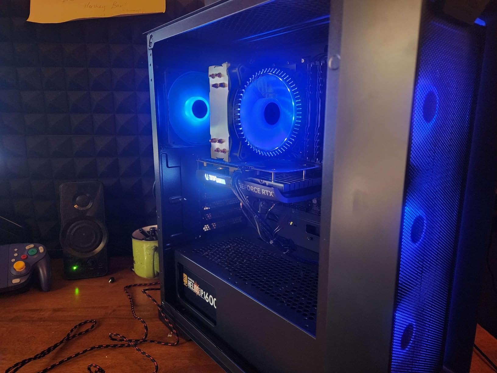 Skytech Gaming Shadow Gaming PC, AMD Ryzen 7 9700X 3.8GHz, NVIDIA RTX 5060 Ti 8GB VRAM, 1TB NVMe SSD, 32GB DDR5 RAM 5600, 650W Gold PSU, 360 ARGB AIO, Wi-Fi, Win 11, Desktop customer photo 2