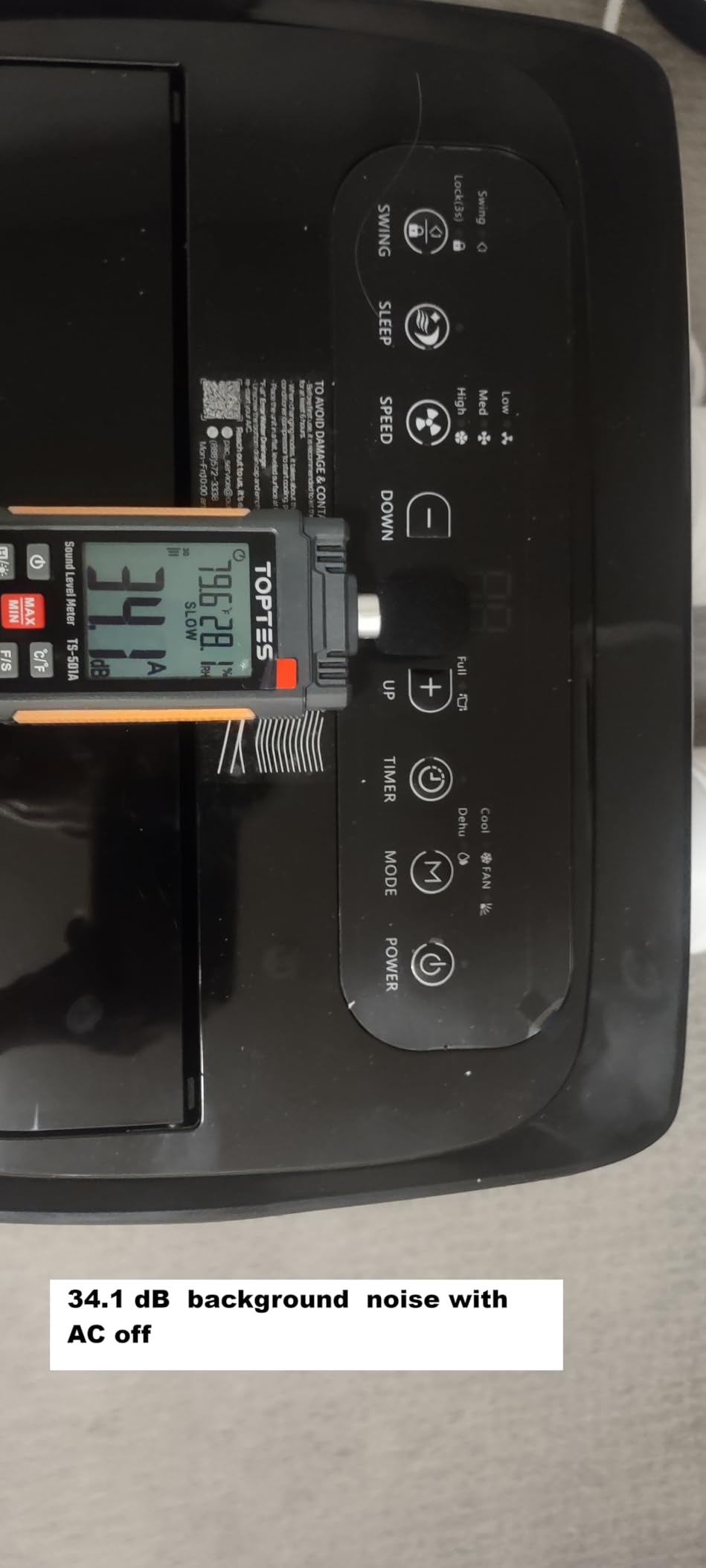 14000BTU Portable Air Conditioners Inverter Technology,Dual Hose Fast Cooling Portable AC Unit for Large Room up to 700 sq.ft, w/t Dehumidifier & Fan, (42dB) Quiet Sleep Mode, Remote Control customer photo 2