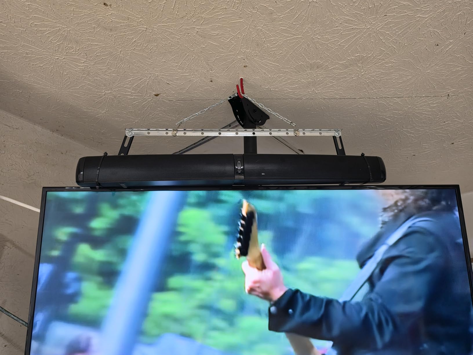 MZEIBO Sound Bar, 90W Soundbar for Smart TV, Bluetooth/ARC/Optical/AUX Connect, Detachable Design with Deep Bass for TV/PC/Gaming/Projector - 2-in-1 Home Theater Audio customer photo 2