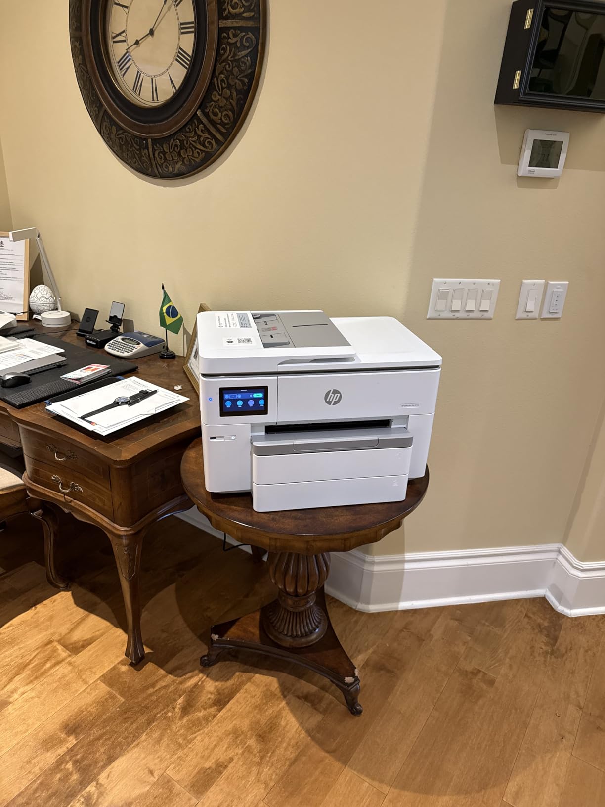 HP OfficeJet Pro 9730 Wide-Format Wireless All-in-One Color Inkjet Printer, Print, Scan, Copy, Fax, up to 11x17 ADF, Duplex Print/Scan, Best-for-Office, 3 Month Trial of Instant Ink Included (C2WH0A) customer photo 1