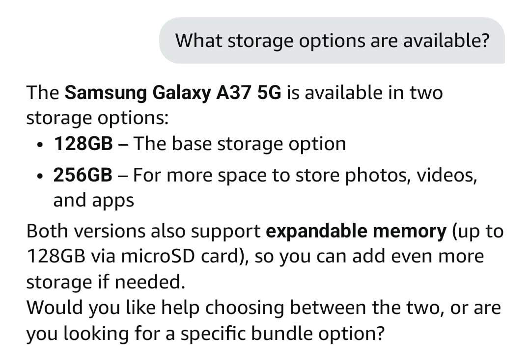 Samsung Galaxy A37 5G (2026), Unlocked Android Smartphone, 128GB, AMOLED Display, Triple Camera, IP68, 5000mAh Battery, Awesome Charcoal customer photo 2